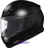 Top Oryginalne jakość Shoei Solid RF 1200 Sport Rower Rower Racing Motorcycle Helmet Black