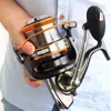 Far Throw Fishing Reel Metal LJ 4000-9000 Series 41 BB Bev Cup Freshwater Reservoir Lure Spinning Fishing Wheel240227