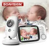 Baby Monitor Camera VB603 Video 2.4G Wireless with 3.2-inch LCD 2-way Audio Call Night Vision Monitoring Security Nanny Q240308