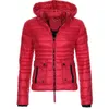 Trenchs Femmes Manteaux Femmes Winter Parka Chaud Overcot Puffer Vestes et Mode Slim Fit Solid Casual Zipper Parkas à capuche Veste d'extérieur