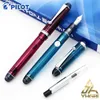 Pilot Pen Custom 74 Uppsättning av pennor Japan Original 14K Gold Classic Business Fountain Stationery för skolkontor FKKN12SR 240306