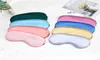 Double Sides Silk Sleeping Eye Mask Sleep Padded Shade Patch Eye Cover Vision Care Portable Sleep Masks Travel Rest Relax Blindfol5891476