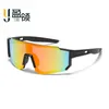 Nuovi occhiali da sole da viaggio per sport all'aria aperta da uomo con occhiali da sole da ciclismo ad alto valore estetico occhiali rivestiti con tecnologia nera