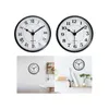 Horloges murales Horloge Insert décoratif à piles facile à lire ornements décor silencieux pour la maison salon chambre cuisine ferme