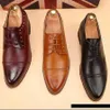 Dres Schoen Zwart Wit Heren Kleding Schoenen Formeel Klassiek Oxford Coiffeur Italiaans Officieel Elegant Merk Sepatu Slip On Pria 220723