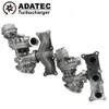 Turbo ibrido per BMW 135i (E82/E88) Motore N54B30 Cuscinetto a sfere 49131-07040 49131-07041 Aggiornamento Turbolader 11657649290 Ruota del compressore billet più grande