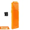 Pistolet jouets 18 Orange rechargement clip Nerf fléchettes rondes remplacement jouet pistolet balle molle chargeur pour Nerf Blaster 240307