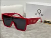 Designer-Damen-Sonnenbrille, luxuriöse All-in-One-Herrenbrille mit großem Rahmen, Outdoor-Sonnenbrille, PC-Rahmen-Sonnenbrille