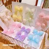 Hair Accessories Elastic Bow Bands Girls Sweet Scrunchie Ponytail Holder Kids Rubber Girl Styling Ties