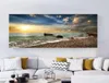 Peintures Paysage naturel Affiche Sky Sea Sunrise Peinture imprimée sur toile Décor à la maison Mur Art Photos pour salon Drop De2109182