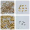 Bead Caps 5000Pcs/Lot 6Mm 5 Colors Sier/Gold Plated Flower Caps Spacer For Beads End Findings Drop Delivery Jewelry Jewelry Findings C Dhtis