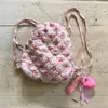 Zaino per bambini in stile coreano Borsa da scuola per bambina con stampa floreale retrò Borse da picnic per bambini all'aperto 240227