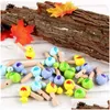 Baby Music & Sound Toys Colorf Ding Whistle New Bath Toy Wood Bird Bathtime Musical Kid Early Instrument Educational Children Gift Dro Dhyxm