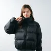 Frauen Trenchcoats Winter Parkas Für Frauen 2024 Einfarbig Brot Kleidung Mantel Verdicken Unten Jacke Warme Weiße Ente Oberbekleidung damen