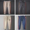 Men's Pants Mens designer Jacquard pants Spring summer Men Denim Pant Double Trousers high 240308