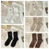 Femmes chaussettes mode peluche femmes hommes hiver épaissi mi-mollet mignon sommeil Harajuku maison étage