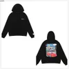 Mens hoodie designer hoodies high street alfabet tvättade nödställda tröjor stänk bläck hip hop hoodys trend plus size tröjor överdimensionerade hoody yrec