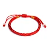 Link Bracelets Handwoven Ethnic Style Male And Female Lovers' Birthyear Red Rope Bracelet String Year Jewelry Lover Weaving R M4Q9