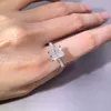 Yadis Custom 10k 14k Jewelry 3ct Radiant Cut VVS VVS Moissanite Diamond Engagement For Women