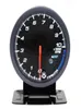 60MM Car Auto Tachometer 010000 RPM Gauge Black Face Meter With White Amber Dual Led Lighting Car meter3221495