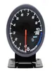 Tachymètre automatique de voiture de 60MM, jauge de 010000 tr/min, compteur à visage noir avec double éclairage Led ambre blanc, compteur de voiture 3221495