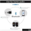 Voiture Autre Auto Electronics Nouveau Bluetooth 5.0 Kit Musique sans fil 3,5 mm Aux USB Power O Récepteur Adaptateur Stéréo pour Radio Mp3 PC Drop De Dh9Tm