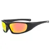 Nouvelles lunettes de soleil polarisées de cyclisme de sport avec des lunettes de soleil d'équitation coupe-vent et de protection solaire à film véritable coloré pour hommes et femmes d'équitation