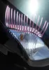 Car Color 3D Automotive Eyelashes Scals Wedding Parade Street Car Lights False Eyelashes Stickers6566214