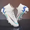 Top Quality Men Football Boots Grass Training Sport Breathable Futsal Indoor Sports Professional Shoes Women Soccer Cleats 240228