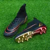 Men Soccer Shoes Pro Original Society Football Boot Turf Training Cleats Expensive Children for Kids 240228