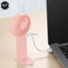 Wentylatory elektryczne przenośne ładowne fan USB Handheld Mini Office Student Dormitory Desktop Outdoor TravelH240313