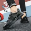 Casual Schuhe Mode Für Männer Weiße Frauen Und Männer Plattform Schwarz Paar Wohnungen Tenis Masculino Zapatillas Mujer Plus Größe