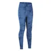 Aktywne spodnie L 32 Legginsy jogi Gym Ubrania Kobiety Drukuj bar barwnik Polejenie fitness Spodnie sportowe wysokie talia Casual Trainout rajstopy Capris Leggins