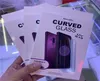 3D Curved UV Full Glue Screen Protector Case Friendly Tempered Glass för Samsung Galaxy S23 S22 Ultra S21 Plus S20 Note 20 10 9 8 9523167