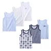 3 pièces/lot été enfants garçons coton gilets 2 3 4 5 6 7 ans enfants garçons filles débardeurs t-shirts sous-vêtements vêtements 240301