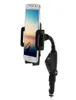 Rotatable Car Phone Polecer Mount Dual USB Ładowarka Cradle na iPhone Samsung Xiaomi Huawei LG Motor HTC Universal Smartphones4656997