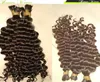 Raw Peruvian Bulk Hair Loose Curly Virgin Unprocessed Human Hair Braids 4pcslot Luffy Nature Girl4129330