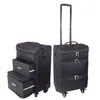 2021 valise professionnelle femmes chariot maquillage cas grand bagage roulant nouvelle boîte cosmétique beauté tatouage manucure boîte à outils multila285S