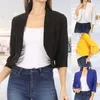 Frauen Mode Langarm Strickjacke Casual Anzug Jacke Frühling Weibliche Top Herbst Professionelle Tragen Koreanische Mantel S-5XL 240228