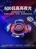 Fidget Spinner Alloy Luminous Light Hand Gyroscope Stress Toys R188 Silent Bearing STARRY SKY for Adults Male Christmas Gift 240228