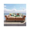 Cushion/Decorative Pillow 4Pcs Outdoor Garden Cushion Er Waterproof Zippered Case Patio Ers Not Included Drop Delivery Dhbn3