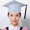 Berets 2024 Unisex Graduation Hat High School Students Graduate Costume Po Props