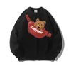 Yryt 400G Women Crewneck Sweatshirts Teddy Bear Hoodies Pullover Tröja Comfy Thermal Long Sleeve Fall Outfit 240223