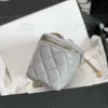 Designer crossbody saco 10a espelho qualidade compõem caixa de luxo senhora corrente saco com caixa lc066