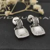 Vintage 18 carats 14 carats plaqué or Chunky boucles d'oreilles de créateur pour femmes X câble diamant métal épais boucle d'oreille de luxe cerceaux légers