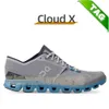 Scarpe di alta qualità Designer di scarpe Running On Runnings Cloud X Federer Nuova sneaker leggera e ammortizzante Uomo Donna Allenamento Scarpe da cross training Cuscino b