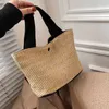 Sacs de soirée pour femmes, sac seau tissé de vigne d'été pour femmes, sac à main à bandoulière de plage, nouvelle collection de vacances