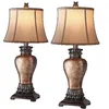 Table Lamps Bedside Set Of 2 For Living Room 3-Color Temperature Dimmable 29" Tall Farmhouse Rustic Valentine's Day Gift