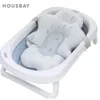 Urodzony wanna z wanną dla wanna dla niemowląt wanna Baby Shower wanna wanna Niezłąb Bezpieczeństwo pielęgniarki Wsparcie Soft Comfort Body Poduszka poduszka 240228