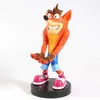 Аниме Манга Crash Bandicoot ПВХ Рисунок Держатель контроллера телефона Модель украшения игрушки Brinquedo J240308